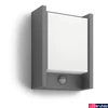 Kép 1/3 - Philips Arbour IR antracit LED kültéri fali lámpa, 4000K, 1x6W, 1646193P3