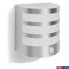 Kép 1/3 - Philips Calgary kültéri falra szerelhető mozgásérzékelős LED lámpa, inox, 1 x 3W, 270 lm, 2700K melegfehér, 173154716