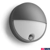 Kép 1/3 - Philips Capricorn IR kültéri falra szerelhető mozgásérzékelős LED lámpa, antracitszürke, 1 x 6W, 600 lm, 2700K melegfehér, 164569316