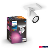 Kép 1/4 - Philips Hue Argenta fehér mennyezeti LED spot, RGBW, GU10 fényforrással, 5062131P7, Bluetooth+Zigbee