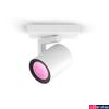 Kép 1/3 - Philips Hue Argenta fehér mennyezeti spotlámpa, 1 spotfejjel, White and Color Ambiance, 1x6W, 350lm, RGBW 2000-6500K, 1xGU10 LED fényforrás, 5062131P7