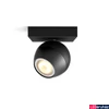 Kép 1/3 - Philips Hue Buckram fekete spotlámpa bővítő, 1 spotfejjel, White Ambiance, 1x5,5W, 350lm, 2200-6500K változtatható fehér, 1xGU10 LED fényforrás, 8719514339200