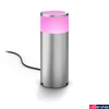 Kép 1/3 - Philips Hue Calla kültéri inox álló/leszúrható lámpa bővítő tápegység nélkül, White and Color Ambiance, 24V LowVolt rendszerhez, 8W, 590lm, RGBW 2000-6500K, IP65, 8719514388499