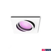 Kép 1/2 - Philips Hue Centura fehér süllyesztett spotlámpa, négyzet, White and Color Ambiance, 1x6W, 350lm, RGBW 2000-6500K, 1xGU10 LED fényforrás, 8719514338920