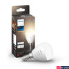 Kép 1/6 - Philips Hue E14 White 2700K LED fényforrás, kisgömb, 5,5W, 470 lm, Bluetooth+Zigbee, 8719514356696
