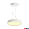 Kép 1/4 - Philips Hue Enrave fehér függesztett LED lámpa, White Ambiance, 33,5W, 4300lm, 2200-6500K változtatható fehér + DimSwitch, 4116231P6