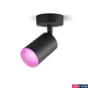 Kép 1/3 - Philips Hue Fugato fekete mennyezeti spotlámpa, 1 spotfejjel, White and Color Ambiance, 1x6W, 350lm, RGBW 2000-6500K, 1xGU10 LED fényforrás, 5063130P7