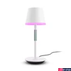 Kép 1/5 - Philips Hue Go kültéri és beltéri hordozható asztali lámpa, White and Color Ambiance, 6W, 530lm, RGBW 2000-6500K, fehér, 8719514404571