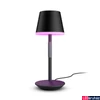 Kép 1/5 - Philips Hue Go kültéri és beltéri hordozható asztali lámpa, White and Color Ambiance, 6W, 530lm, RGBW 2000-6500K, fekete, 8719514404595