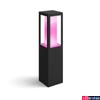 Kép 1/3 - Philips Hue Impress kültéri fekete állólámpa, White and Color Ambiance, 2x8W, 1200lm, RGBW 2000-6500K, IP44, 1743130P7