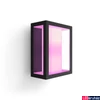 Kép 1/3 - Philips Hue Impress kültéri fekete fali lámpa, White and Color Ambiance, 2x8W, 1200lm, RGBW 2000-6500K, IP44, 1743030P7