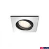 Kép 1/2 - Philips Hue Milliskin alumínium süllyesztett spotlámpa bővítő, négyzet, White Ambiance, 1x5,5W, 350lm, 2200-6500K változtatható fehér, 1xGU10 LED fényforrás, 8719514338586