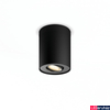Kép 1/4 - Philips Hue Pillar fekete mennyezeti spotlámpa, billenthető spotfejjel, White Ambiance, 1x5,5W, 350lm, 2200-6500K változtatható fehér, 1xGU10 LED fényforrás + DimSwitch, 8719514338449