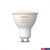 Kép 1/4 - Philips Hue White Ambiance GU10 LED spot fényforrás, 5W, 350lm, 2200-6500K változtatható fehér, 8719514339903
