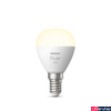 Kép 1/2 - Philips Hue White P45 E14 kisgömb LED fényforrás, 5,7W, 470lm, 2700K melegfehér, 8719514356696