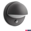 Kép 1/2 - Philips June kültéri fali lámpa, mozgásérzékelővel, E27 foglalattal, max. 1x42W, 8719514385306