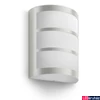 Kép 1/3 - Philips Python kültéri falra szerelhető LED lámpa, inox, 1x6W, 2700K melegfehér, 173234716