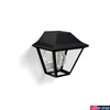 Kép 2/3 - Philips Alpenglow fekete kültéri fali lámpa E27 foglalattal, max. 42W, IP44, 1649430PN