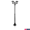 Kép 2/2 - Philips Creek kerti kültéri hármas kandeláber, 3xE27 foglalat, fekete, 184 cm magas, 153853016