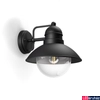 Kép 2/3 - Philips Hoverfly fekete kültéri fali lámpa E27 foglalattal, 1723730PN
