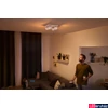 Kép 2/4 - Philips Hue Buckram fehér spotlámpa, 4 spotfejjel, White Ambiance, 4x5,5W, 1400lm, 2200-6500K változtatható fehér, 4xGU10 LED fényforrás + DimSwitch, 8719514339149