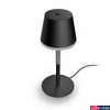 Kép 2/5 - Philips Hue Go kültéri és beltéri hordozható asztali lámpa, White and Color Ambiance, 6W, 530lm, RGBW 2000-6500K, fekete, 8719514404595