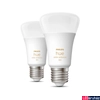 Kép 2/3 - Philips Hue White Ambiance E27 LED fényforrás dupla csomag, 2xE27, 6W, 806lm, 2200-6500K változtatható fehér, 8719514328242