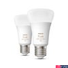 Kép 2/3 - Philips Hue White and Color Ambiance E27 LED fényforrás dupla csomag, 2xE27, 6,5W, 830lm, RGBW 2000-6500K,, 8719514328365