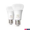 Kép 2/3 - Philips Hue White and Color Ambiance E27 LED fényforrás dupla csomag, 2xE27, 9W, 1100lm, RGBW 2000-6500K, 8719514291317
