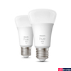 Kép 2/3 - Philips Hue White E27 LED fényforrás dupla csomag, 2xE27, 9,5W, 1055lm, 2700K melegfehér, 8719514289192