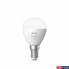 Kép 3/6 - Philips Hue E14 White 2700K LED fényforrás, kisgömb, 5,5W, 470 lm, Bluetooth+Zigbee, 8719514356696