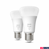 Kép 3/3 - Philips Hue E27 White LED dupla csomag, 2700K melegfehér, 9W, 806 lm, Bluetooth+Zigbee, 8719514319028