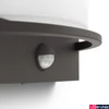 Kép 3/4 - Philips Samondra kültéri falra szerelhető LED lámpa, antracit, 1 x 12W, 1200 lm, 2700K melegfehér, mozgásérzékelővel