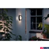 Kép 3/3 - Philips Actea kültéri falra szerelhető LED lámpa, fekete, 1 x 12W, 1200 lm, 2700K melegfehér