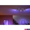 Kép 3/3 - Philips Hue Argenta alumínium mennyezeti spotlámpa, 3 spotfejjel, White and Color Ambiance, 3x6W, 1050lm, RGBW 2000-6500K, 3xGU10 LED fényforrás, 5062348P7