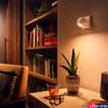 Kép 3/3 - Philips Hue Buckram fehér spotlámpa bővítő, 1 spotfejjel, White Ambiance, 1x5,5W, 350lm, 2200-6500K változtatható fehér, 1xGU10 LED fényforrás, 8719514339187