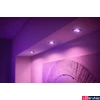 Kép 3/3 - Philips Hue Centura alumínium süllyesztett spotlámpa, kör, White and Color Ambiance, 1x6W, 350lm, RGBW 2000-6500K, 1xGU10 LED fényforrás, 8719514338623