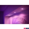 Kép 3/3 - Philips Hue Centura fehér süllyesztett spotlámpa 3db-os csomag, kör, White and Color Ambiance, 3x6W, 1050lm, RGBW 2000-6500K, 3xGU10 LED fényforrás, 8719514342880