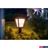 Kép 3/3 - Philips Hue Econic kültéri fekete LED állólámpa, White and Color Ambiance, 15W, 1150lm, RGBW 2000-6500K, IP44, 1744130P7