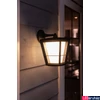 Kép 3/3 - Philips Hue Econic kültéri fekete LED fali lámpa, White and Color Ambiance, 15W, 1150lm, RGBW 2000-6500K, IP44, 1744030P7