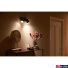 Kép 3/3 - Philips Hue Fugato fekete mennyezeti spotlámpa, 2 spotfejjel, White and Color Ambiance, 2x6W, 700lm, RGBW 2000-6500K, 2xGU10 LED fényforrás, 5063230P7