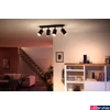 Kép 3/3 - Philips Hue Fugato fekete mennyezeti spotlámpa, 4 spotfejjel, White and Color Ambiance, 4x6W, 1400lm, RGBW 2000-6500K, 3xGU10 LED fényforrás, 5063430P7