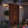 Kép 3/3 - Philips Hue Inara kültéri fekete fali lámpa, White, 7W 550lm, 2100K ultra-melegfehér E27 LED fényforrással, IP44, 8719514388512