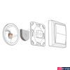 Kép 3/4 - Philips Hue kapcsoló mögé építhető modul, elemes, fehér, Zigbee, 8719514318045