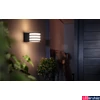 Kép 3/4 - Philips Hue Lucca kültéri antracitszürke fali lámpa, White, 9W, 806lm, 2700K melegfehér, 1xE27 LED fényforrás, IP44, 1740193P0