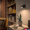 Kép 4/4 - Philips Hue Runner fekete fali spotlámpa, 1 spotfejjel, White Ambiance, 1x5,5W, 350lm, 2200-6500K változtatható fehér, 1xGU10 LED fényforrás + DimSwitch, 8719514338326