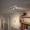 Kép 3/3 - Philips Paisley fehér mennyezeti szpotlámpa, GU10 foglalattal, max. 4x10W, 5057431PN