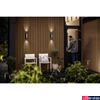 Kép 4/4 - Philips Shadow antracit kültéri fali LED lámpa, beépített LED, 2x4,5W, IP44, 1735193P0