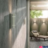 Kép 3/3 - Philips Sunset kültéri falra szerelhető LED lámpa, inox, 2x1W, 200 lm, 2700K melegfehér, 173124716