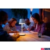 Kép 5/5 - Philips Hue Go kültéri és beltéri hordozható asztali lámpa, White and Color Ambiance, 6W, 530lm, RGBW 2000-6500K, fehér, 8719514404571